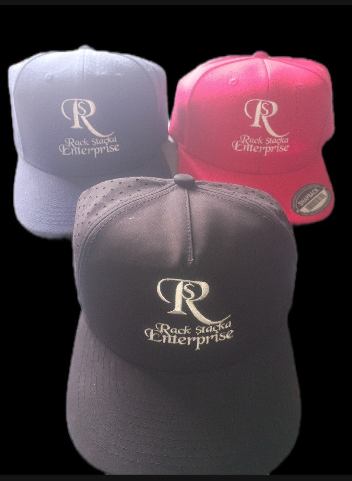 " RACK $TACKA ENTERPRISE " SNAPBACK HATS